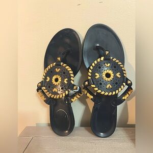 Jack Rogers womans size 7 Jelly flip flops